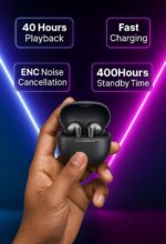 U&i Crystal Earbuds 3 Pro, Bluetooth 5.3 Wireless Earphones, 40 Hours Playtime, ENC, 15mm Drivers, Type-C Charging - Image 2