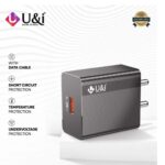 The U and I Charger and Cable Comes with a 25W Super-Fast Charging. It Keeps Your Device Safe with Protection from overvoltage, overheating, and overcharging. - Image 2